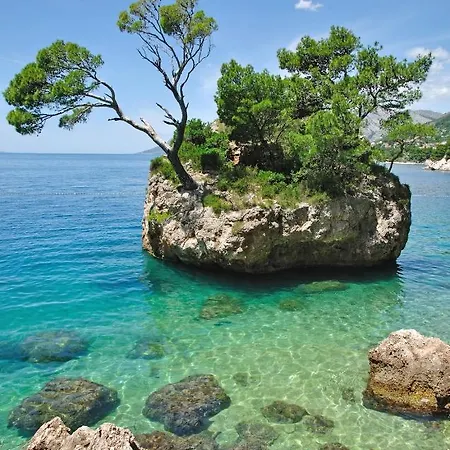Appartement Studio Apartment In Gradac With Balcony, Air Conditioning, Wifi 4238-9 *